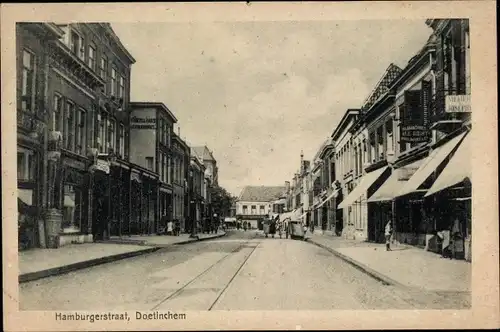 Ak Doetinchem Gelderland, Hamburgerstraat