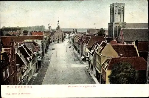 Ak Culemborg Gelderland, Markt