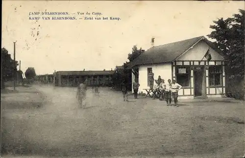 Ak Elsenborn Bütgenbach Wallonien Lüttich, Vue du Camp