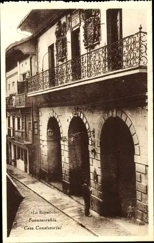 Ak Fuenterrabia Baskenland, Casa Consistorial