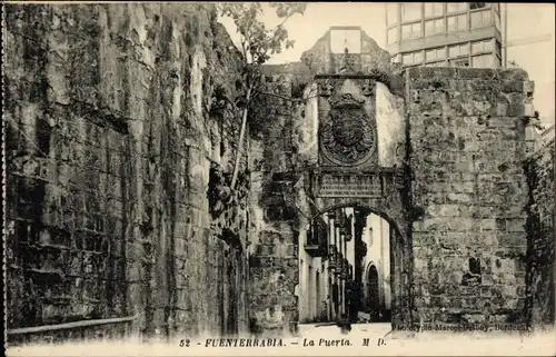 Ak Hondarribia Fuenterrabia Baskenland, Portal, Torbogen