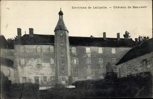 Ak Lalizolle Allier, Chateau de Beauvoir