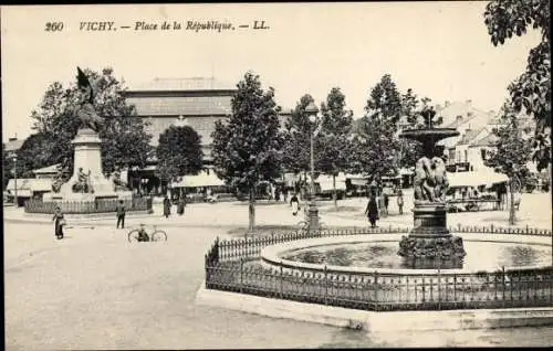 Ak Vichy-Allier, Place de la République