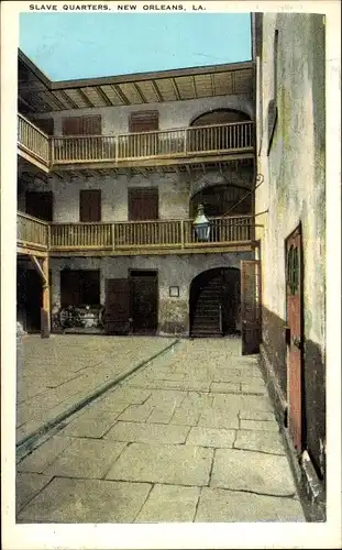 AK New Orleans Louisiana USA, Sklavenquartiere