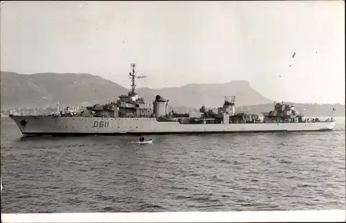 Foto Französisches Kriegsschiff D611, Französische Marine