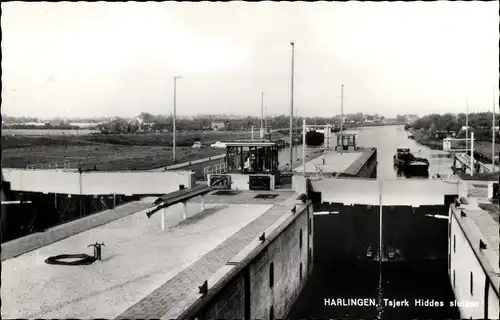 Ak Harlingen Friesland Niederlande, Tsjerk Hiddes sluizen