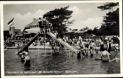 Ak Bilthoven De Bilt Utrecht Niederlande, Sportpark en Natuurbad De Biltsche Duinen