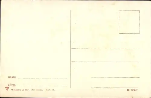 Ak Niederlande, Stube, Kacheln