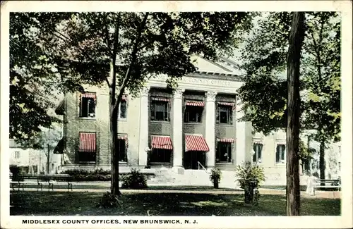 Ak New Brunswick New Jersey USA, Middlesex County Offices