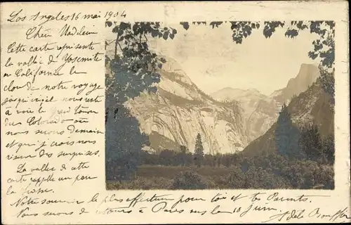 Ak USA, Bergpanorama