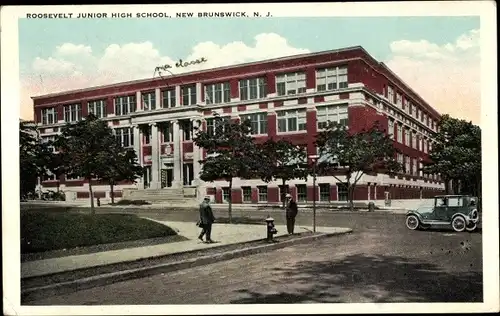 Ak New Brunswick New Jersey USA, Roosevelt Junior High School