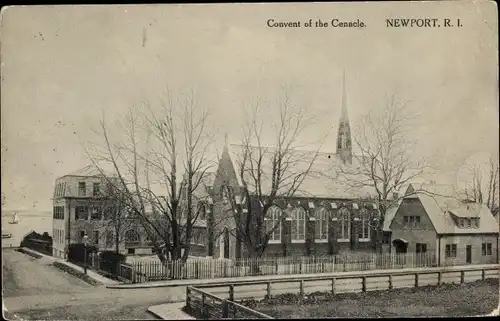 Ak Newport Rhode Island USA, Convent of the Cenacle
