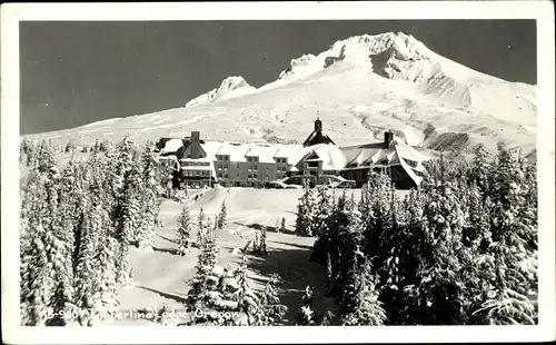 Ak Oregon USA, Timberline Lodge, Schnee