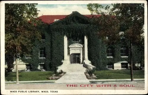 Ak Waco Texas USA, Public Library