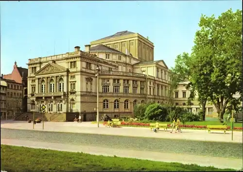 Ak Altenburg in Thüringen, Landestheater