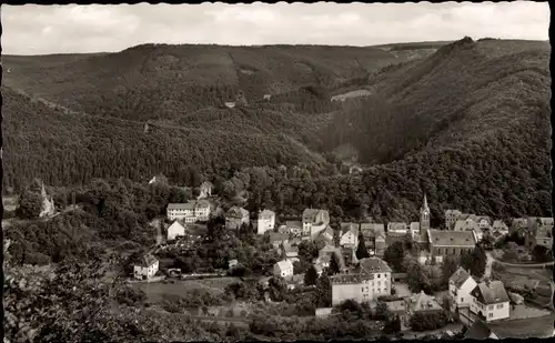 Ak Bad Bertrich an der Mosel Eifel, Gesamtansicht vom Schweizerhaus aus