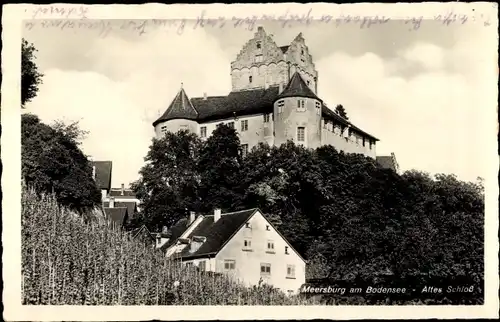 Ak Meersburg am Bodensee, Altes Schloss