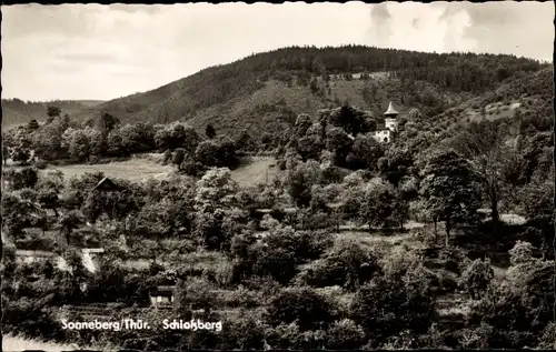 Ak Sonneberg in Thüringen, Schlossberg