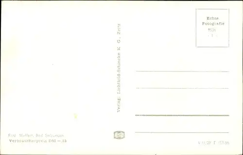 Ak Bad Salzungen in Thüringen, See