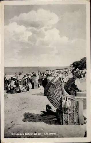 Ak Ostseebad Kühlungsborn, Strand, Strandkörbe