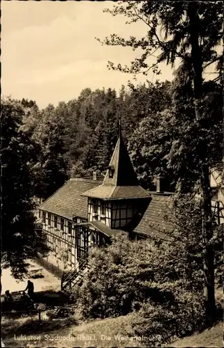 Ak Stadtroda an der Roda Thüringen, Weihertalmühle