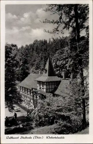 Ak Stadtroda in Thüringen, Weihertalmühle