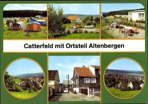 Ak Catterfeld Thüringen, Altenbergen, Campingplatz Paulfeld, Ferienheim VEB Lufttechnik Gotha