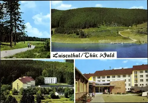 Ak Luisenthal im Thüringer Wald, Kammwanderung, Ohratalsperre, FDGB Erholungsheim Adolf Deter