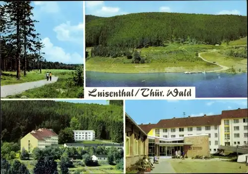 Ak Luisenthal im Thüringer Wald, Kammwanderung, Ohratalsperre, FDGB-Erholungsheim Adolf Deter