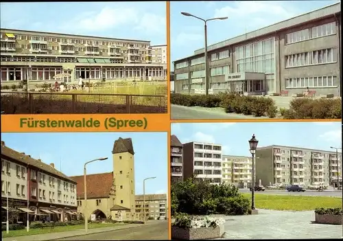 Ak Fürstenwalde an der Spree, Kinderkrippe Kindergarten Nord, Schwimmhalle, Mühlenstraße