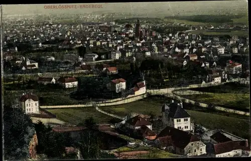 Ak Oberlössnitz Oberlößnitz Radebeul Sachsen, Panorama