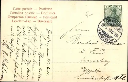 Ak Dresden Neustadt, Kaserne des I. Grenadierregiments