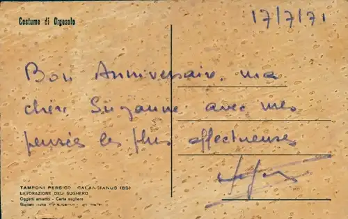 Leder Künstler Ak Verschleierte Frau beim Spinnen