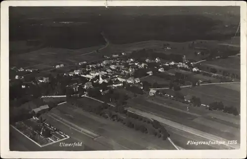 Ak Ulmerfeld Amstetten in Niederösterreich, Fliegeraufnahme der Ortschaft