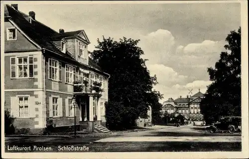 Ak Bad Arolsen in Hessen, Partie in der Schloßstraße