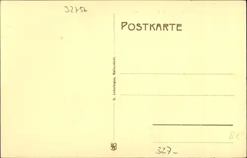 Ak Detmold in Nordrhein Westfalen, Westfälisches Haus an der Lange Straße