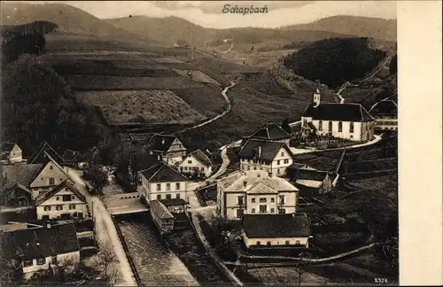 Ak Bad Rippoldsau Schapbach im Schwarzwald, Blick auf den Ort