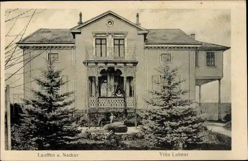 Ak Lauffen am Neckar, Villa Lehner