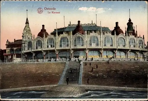 Ak Oostende Ostende Westflandern, Kursaal