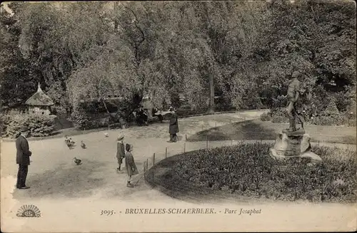 Ak Schaerbeek Schaarbeek Bruxelles Brüssel, Parc Josaphat