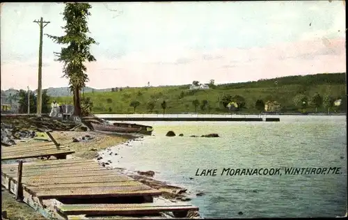 Ak Winthrop Maine USA, Lake Moranacook