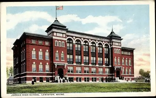 Ak Lewiston Maine USA, Jordan High School