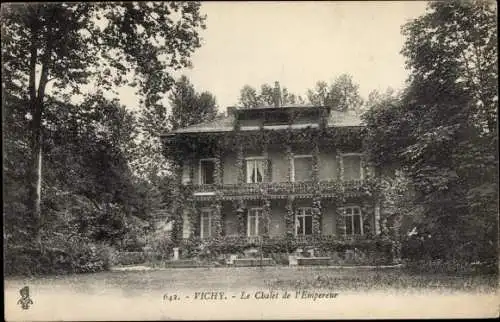 Ak Vichy-Allier, Chalet des Kaisers