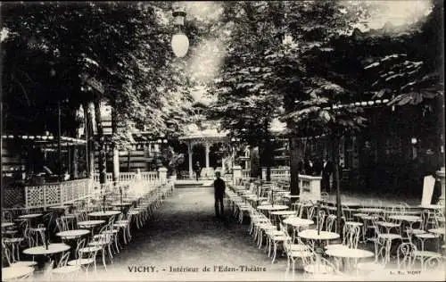 Ak Vichy-Allier, Innenraum des Eden-Theater