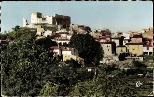 Ak Greoux les Bains Alpes de Haute Provence, Gesamtansicht