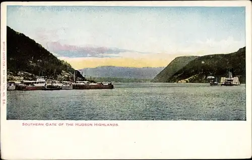 Ak Hudson Highlands New York USA, Blick auf das Southern Gate