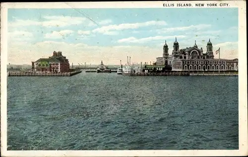 AK New York City USA, Ellis Island