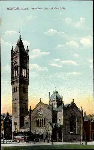 Ak Boston Massachusetts USA, New Old South Church