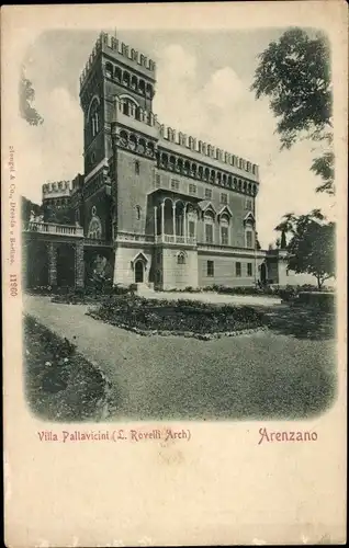Ak Arenzano Ligurien, Villa Pallavicini