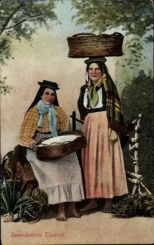 Ak Tenerife Teneriffa Kanarische Inseln Spanien, Revendedoras